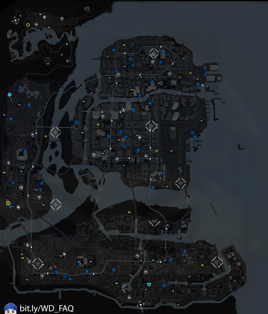 Watch Dogs Map